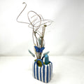 Crystal Gardens-Blue and White Gift Basket