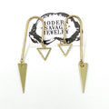 Earrings - Irregular Arch