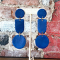 Earrings - Cobalt