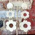 Earrings - Jumbo Flower Stack