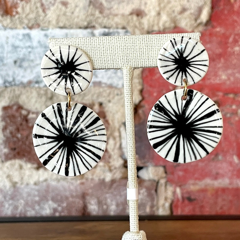 Earrings - Burst Stack