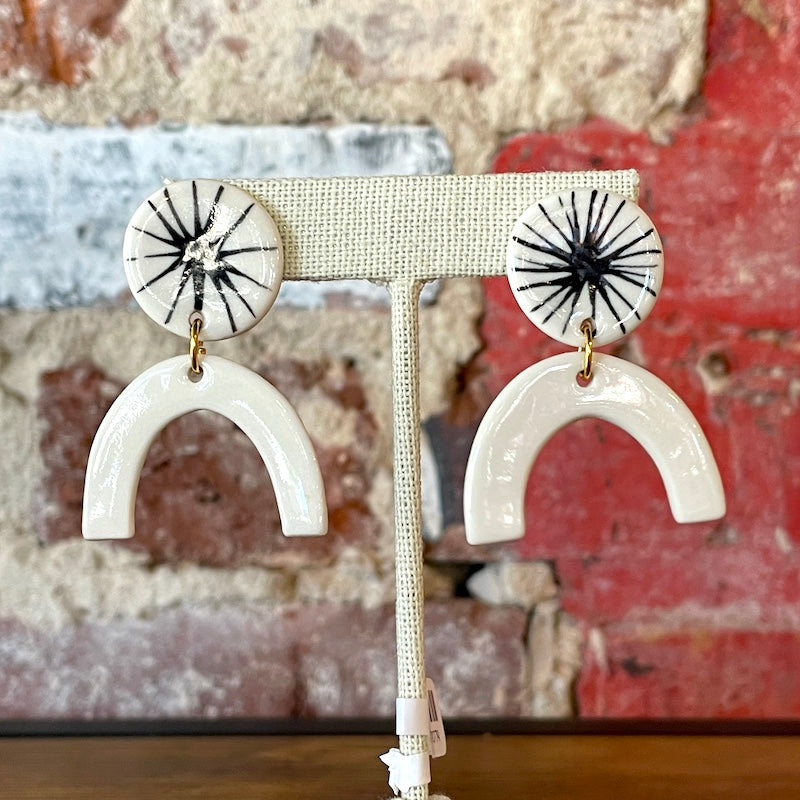 Earrings - Burst Arch