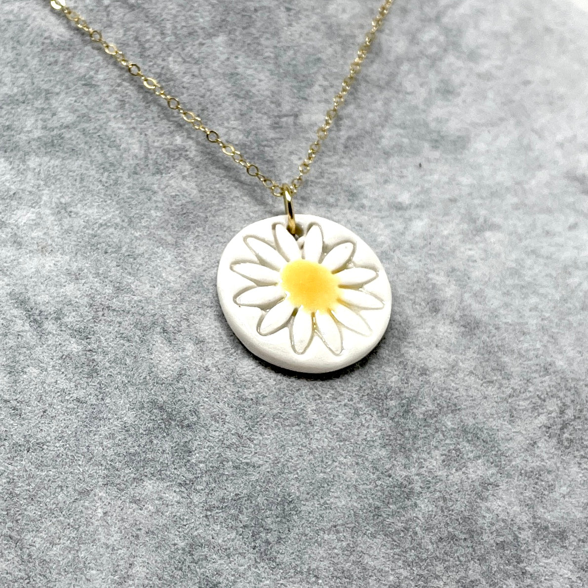 Necklace - Daisy, Rose or Smiley Face