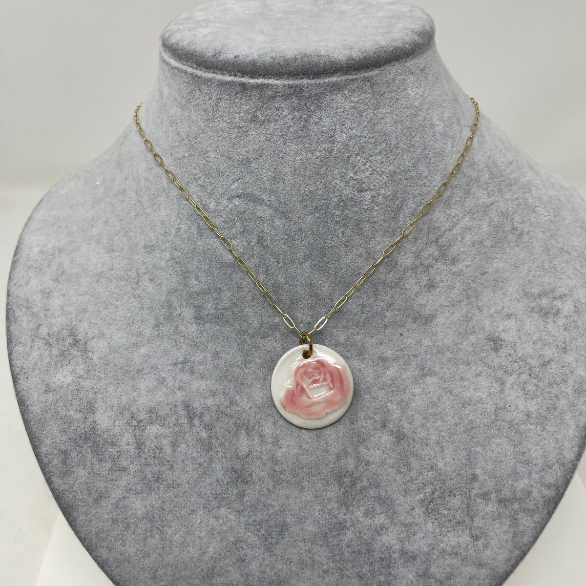 Necklace - Daisy, Rose or Smiley Face