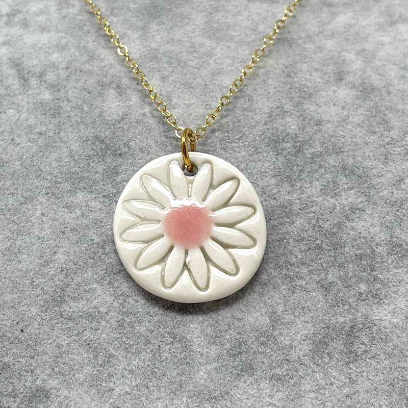 Necklace - Daisy, Rose or Smiley Face