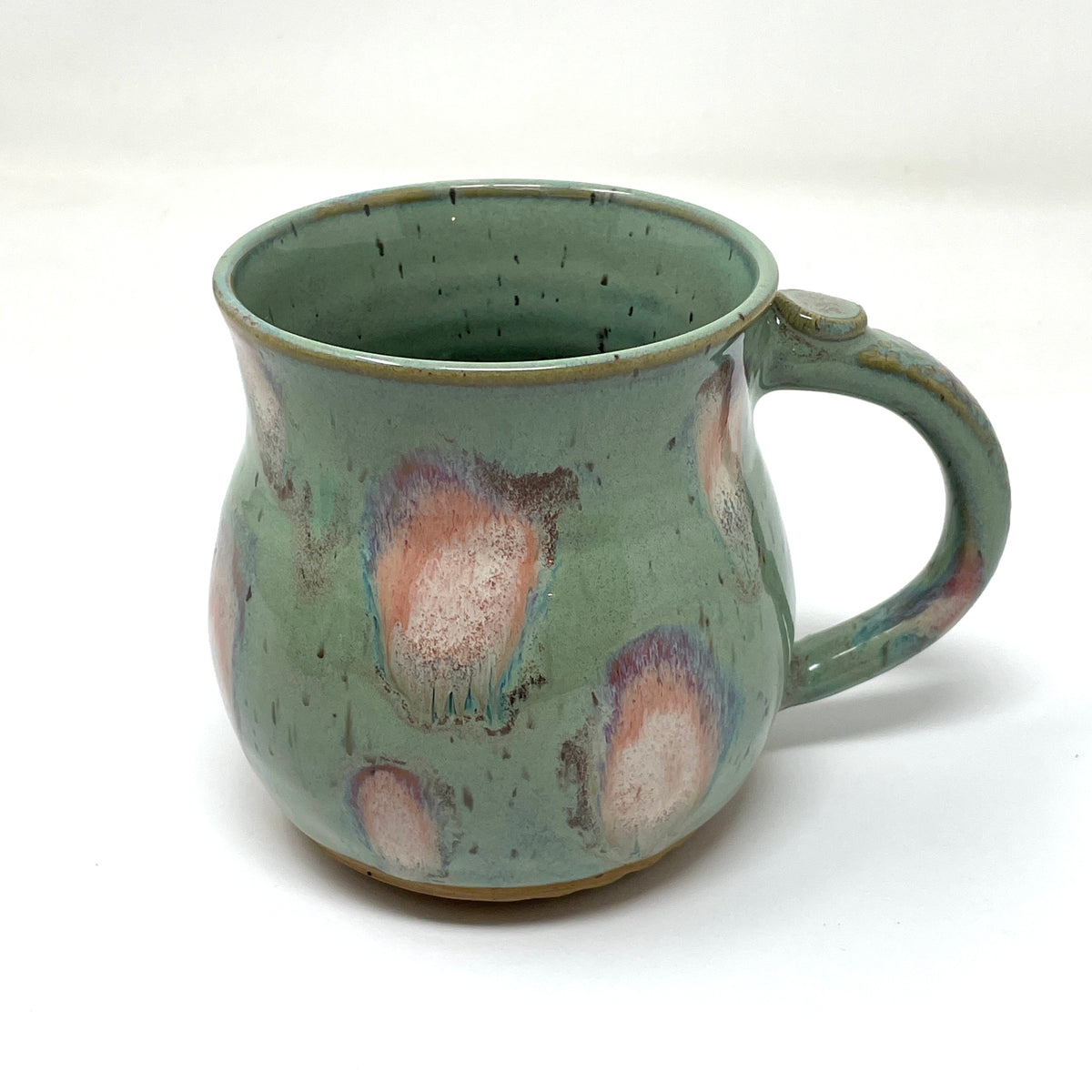 Mug - Curvy Mint + Peach