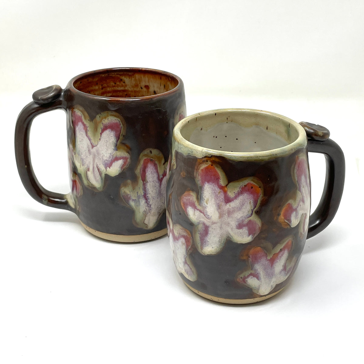 Mug - Pewter flower