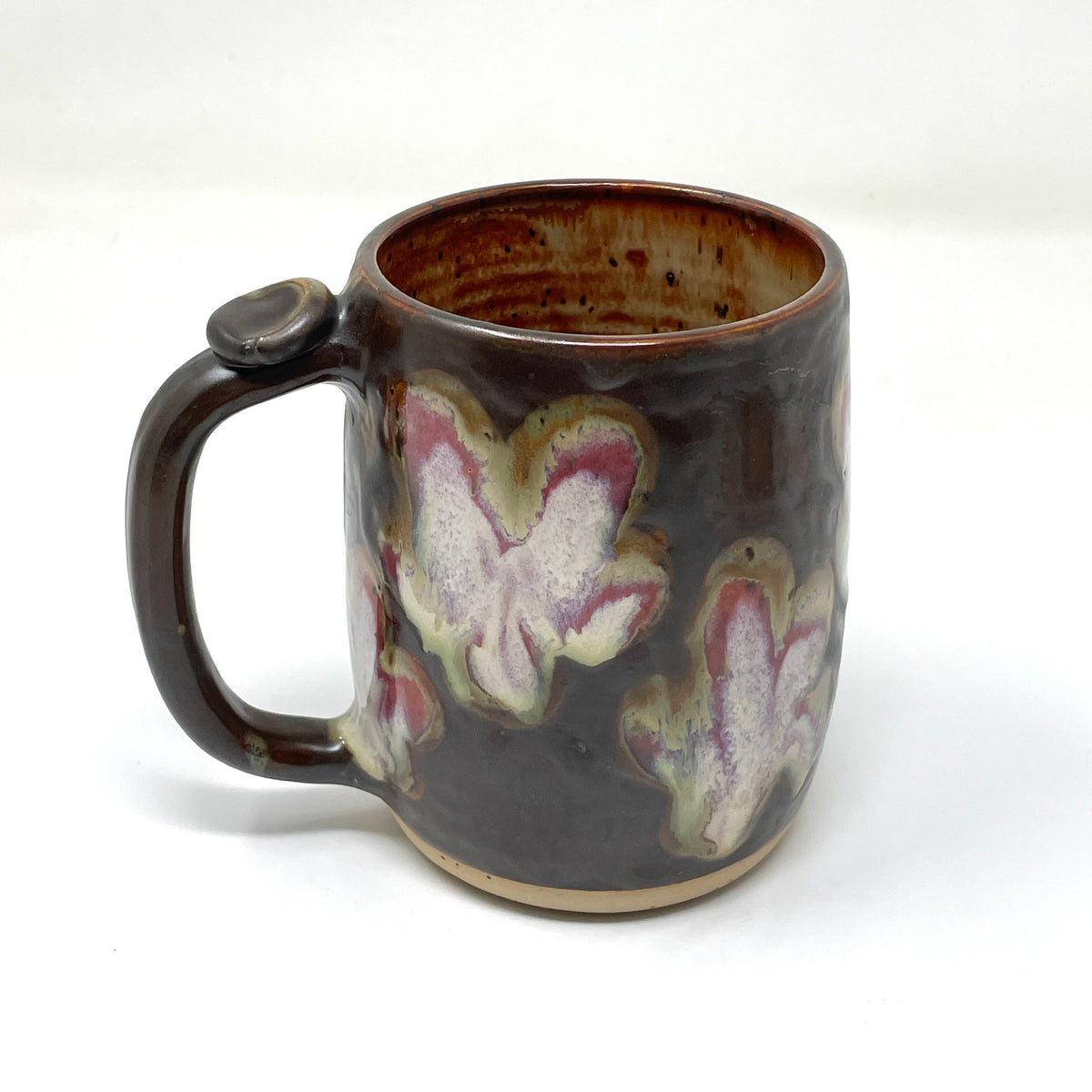 Mug - Pewter flower