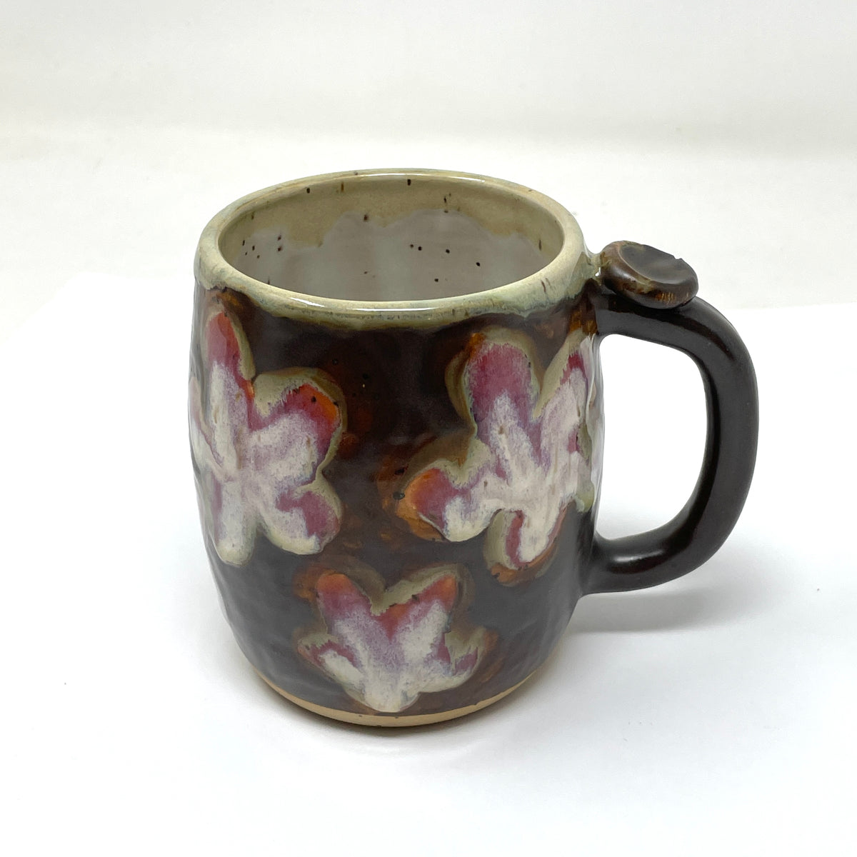 Mug - Pewter flower