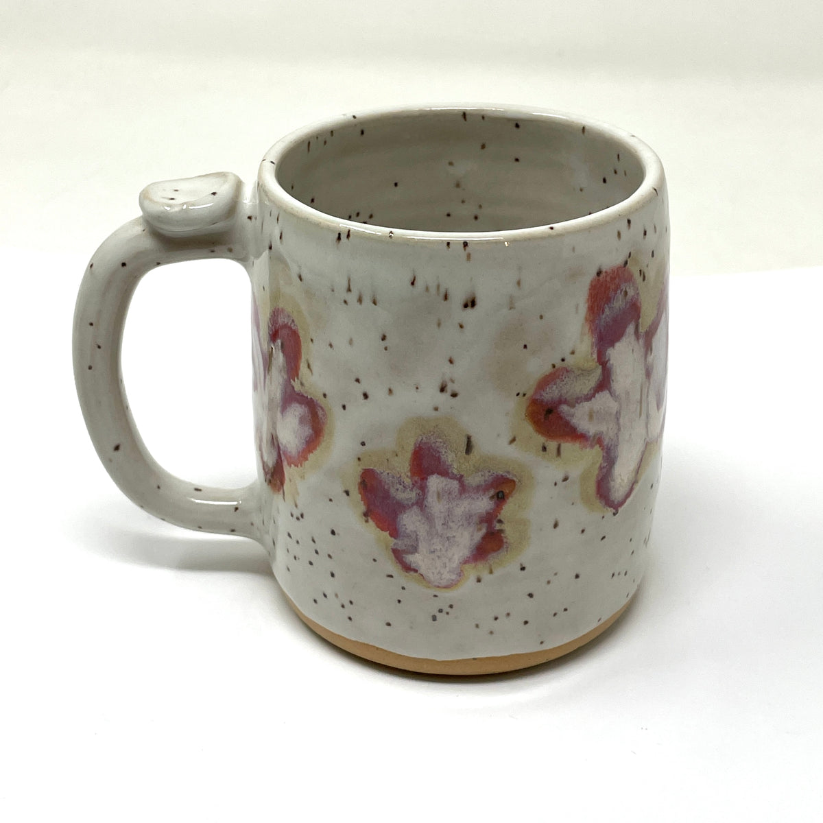 Mug - White speckle flower