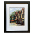 Framed Art Print - View Towards Clock Tower