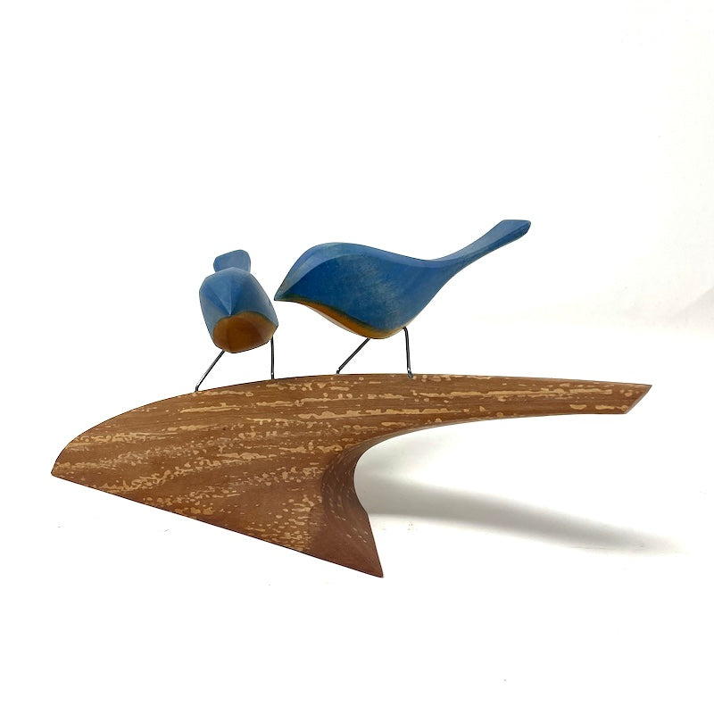 Bird - Bluebird buddies on swoosh
