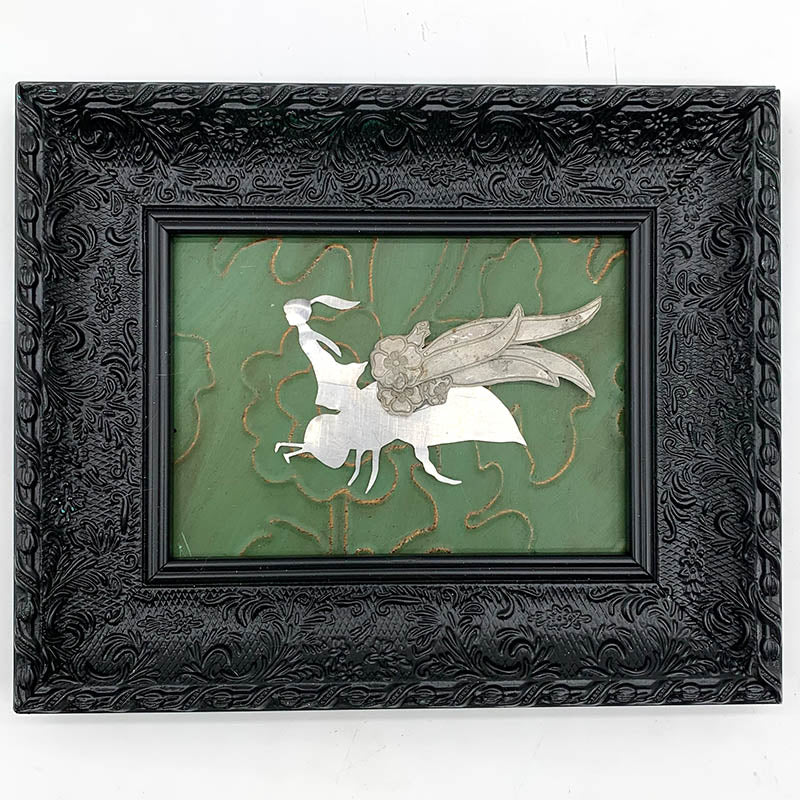 Honeybee Hunters - Black ornate frame