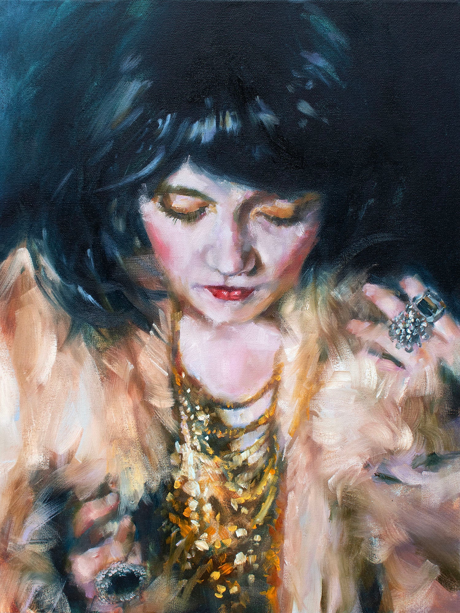 Art Print - She felt unseen