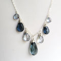 Necklace - London blue smiles