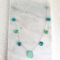 Necklace - mixed gem choker