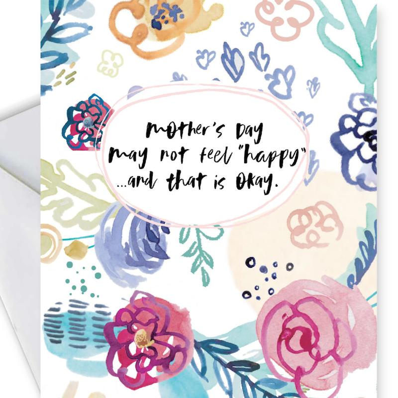 Card - Mother's Day may not feel "Happy"