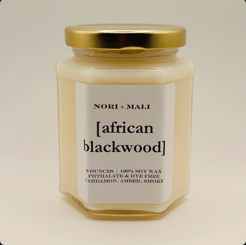 African Blackwood Soy Candle