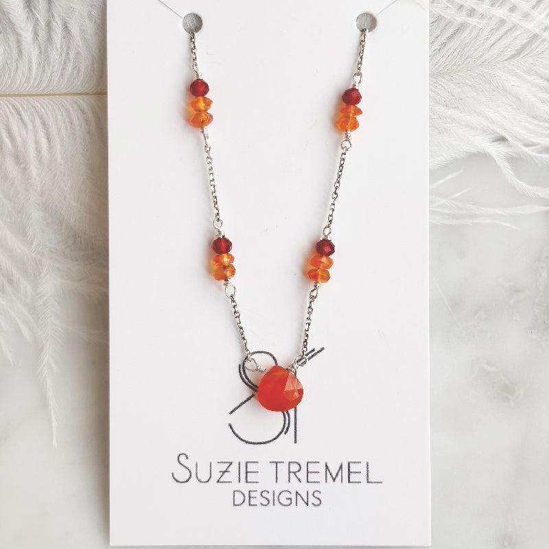 Necklace - Gemstone Pendants