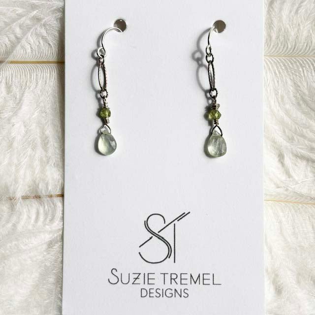Earrings - Gemstone Drops