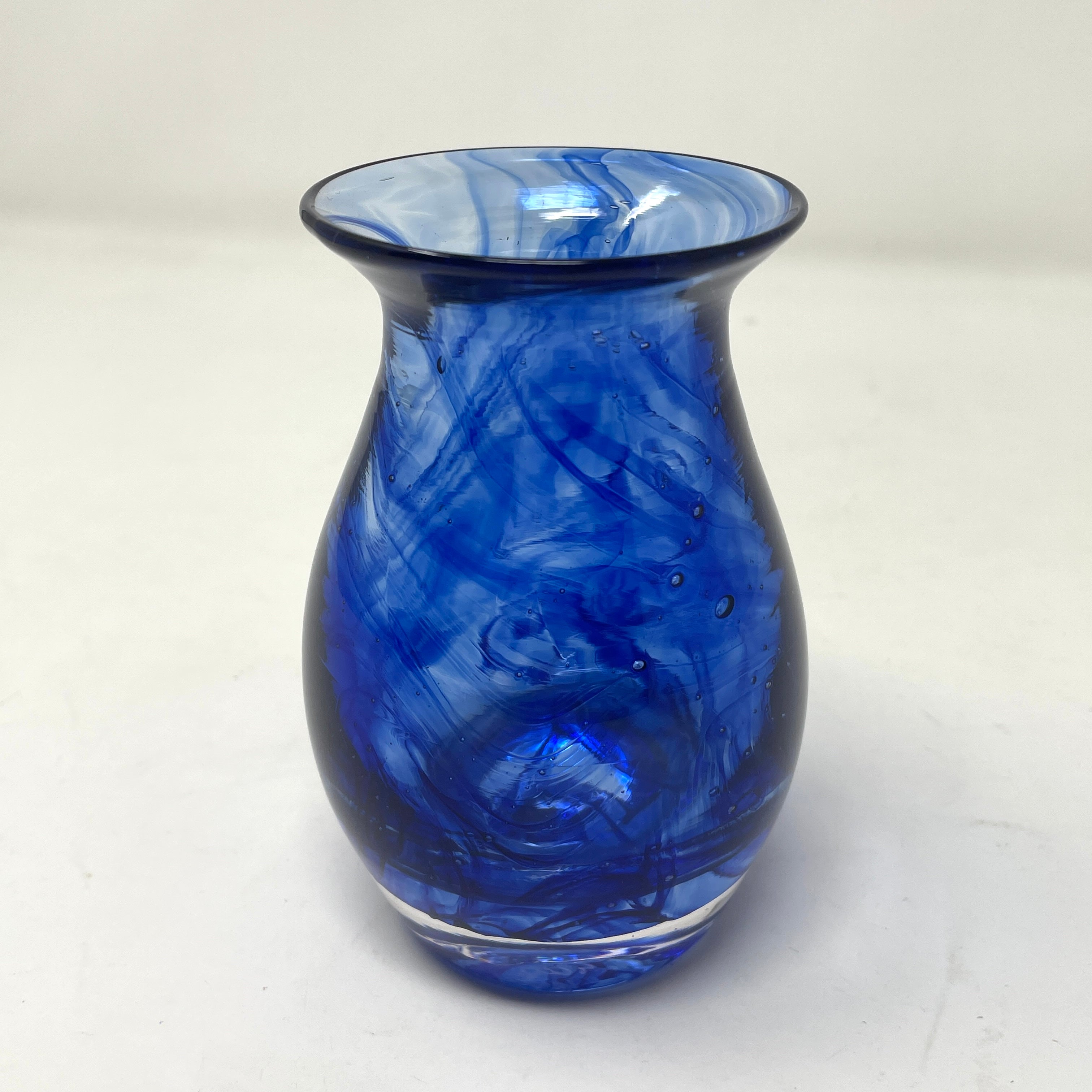 Vase - Blue Swirl