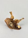 Maple Birds on log