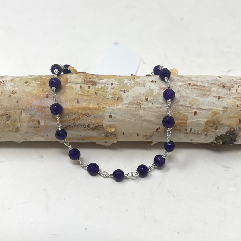 Gemstone Bracelet - Silver