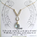 Necklace - princess topaz