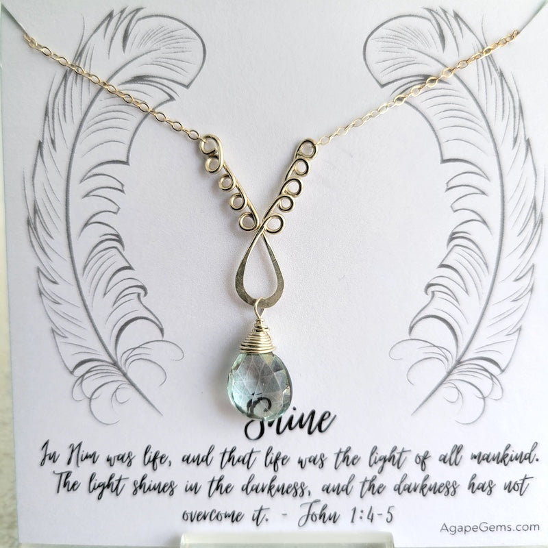 Necklace - princess topaz