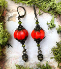 Earrings - Pumpkin Queen