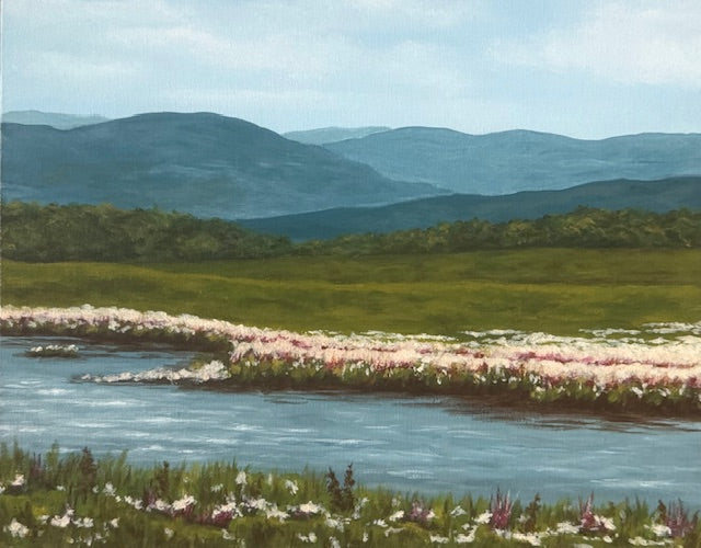 River in the valley
