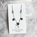 Necklace - Sapphire Drops Pendant