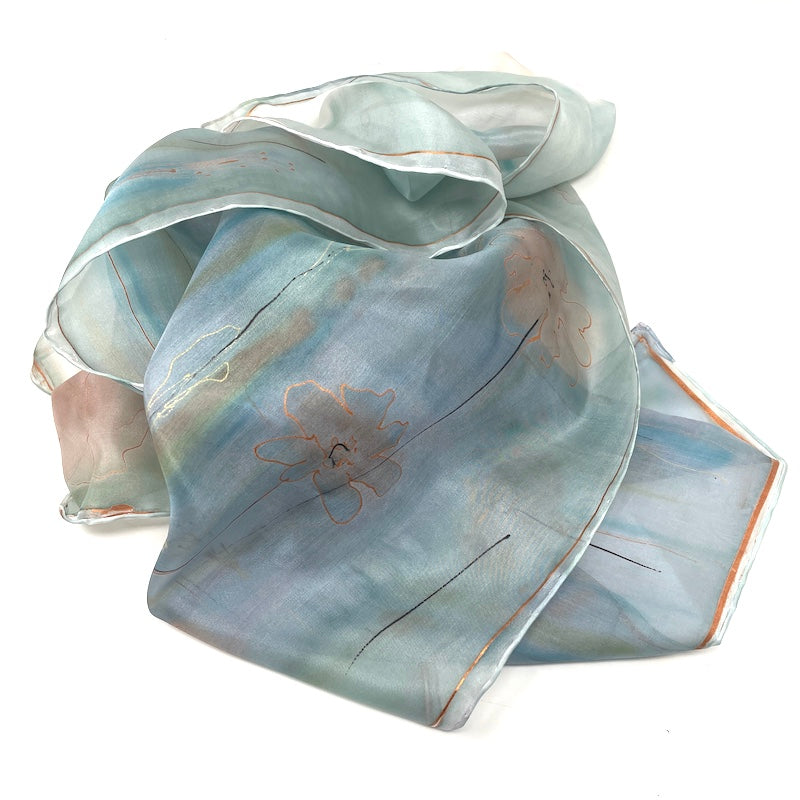 Silk Scarf - Summer Day