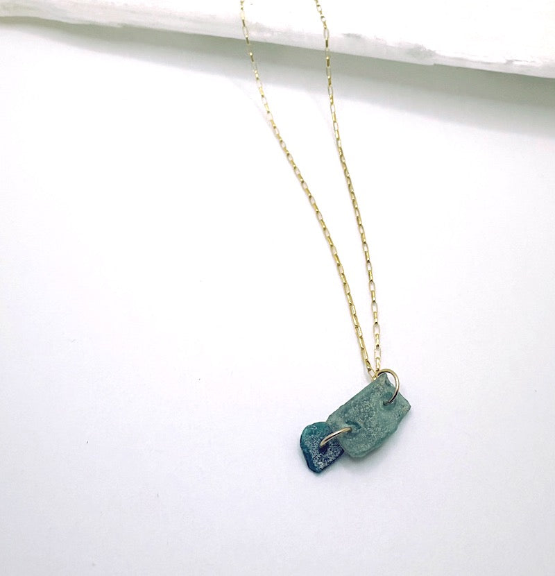 Necklace - Abstract (Ancient Roman Glass)