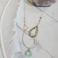 Necklace - Amazonite Assymetry GF