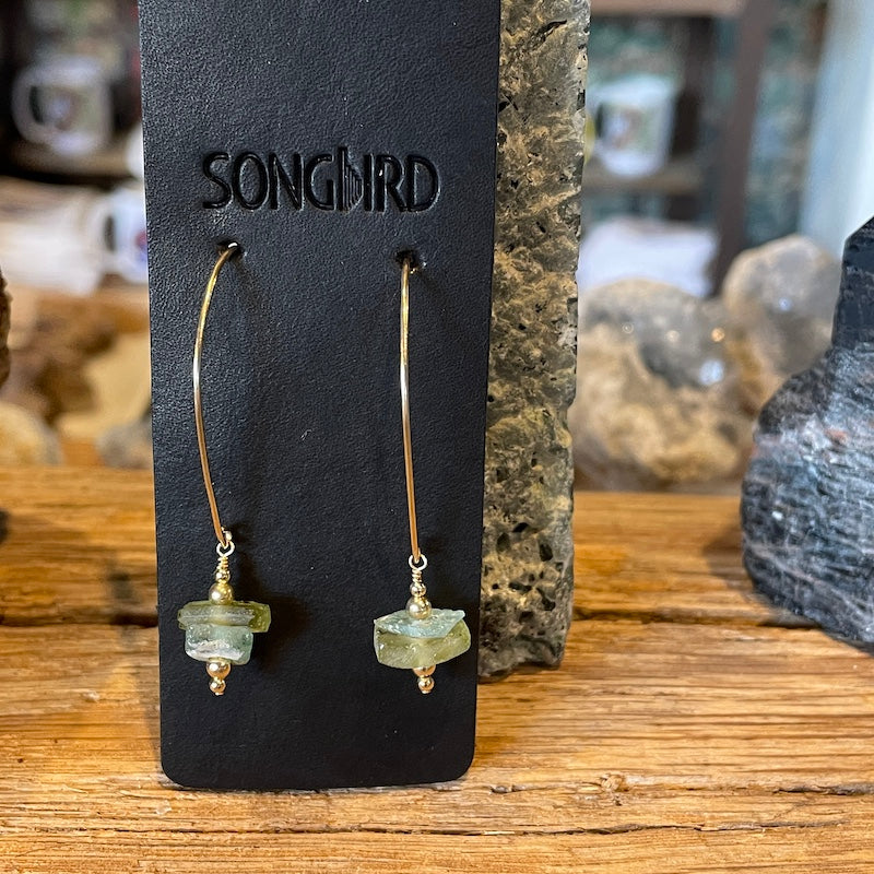 Earrings - Ancient Roman Glass Drops