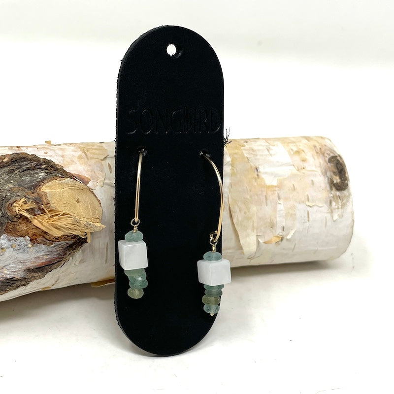 Earrings - Ancient Roman Glass