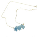 Necklace - Aquamarine Pebbles