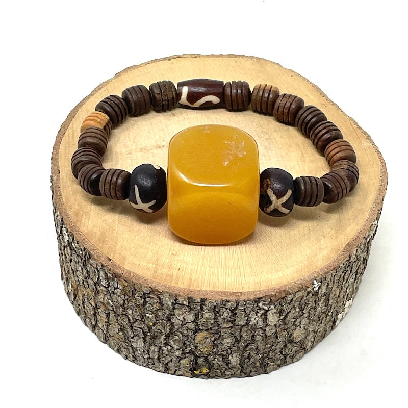 Bracelets - Wood and Stone