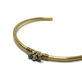 Bracelet - Brass or Copper + Bead