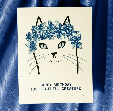 Card - Happy Birthday You Beautiful Creature