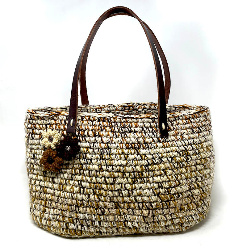 Crochet Bag - Beige