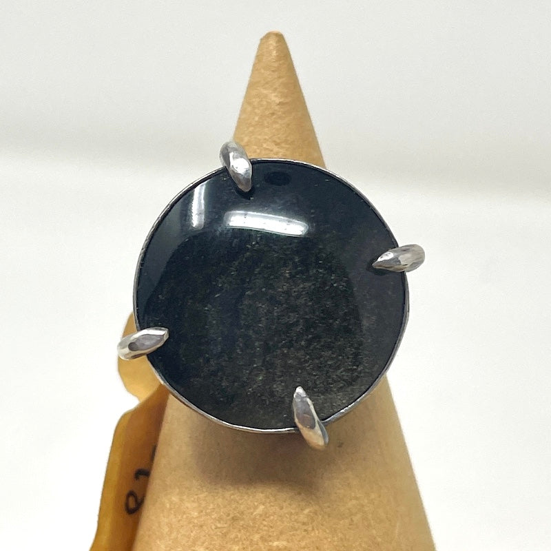Velvet Obsidian Ring