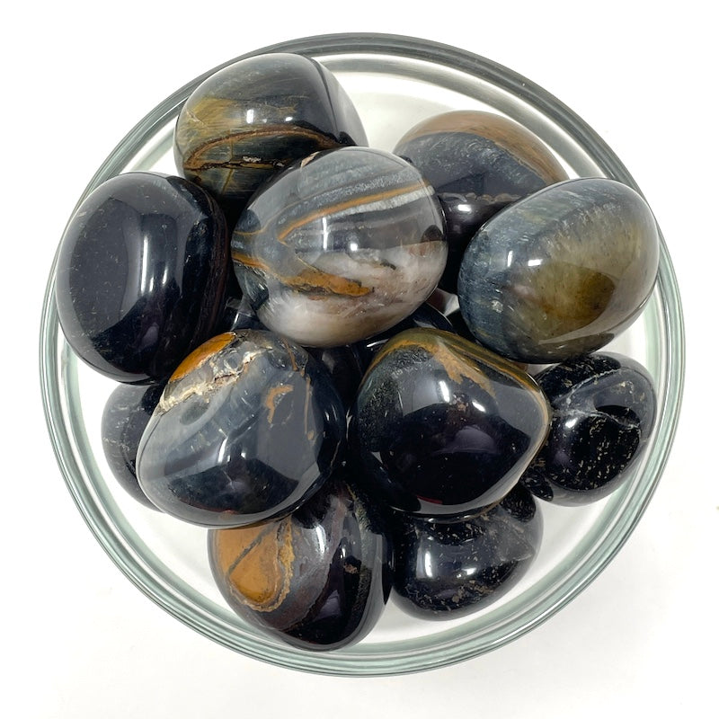 Blue Tigers Eye - Polished