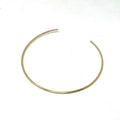 Choker - Raw Brass