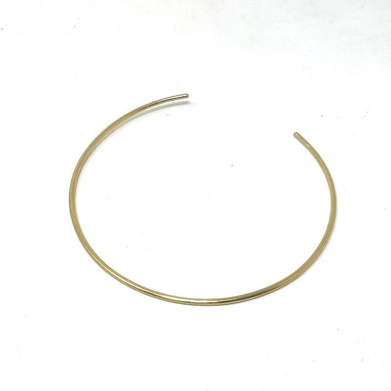 Choker - Raw Brass