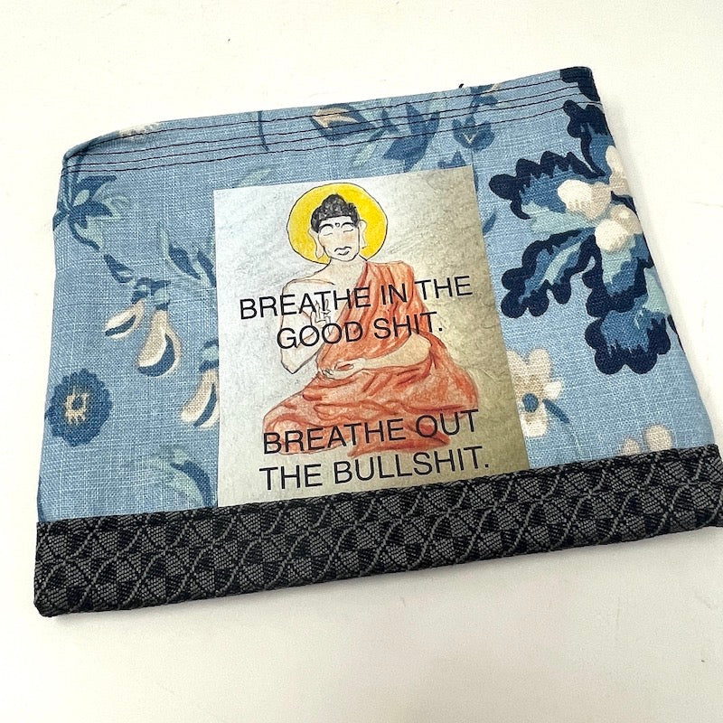 Zipper Pouch - Breathe In The Good Shit
