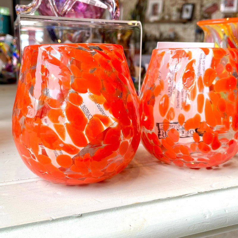 Wine Cup - Bright Orange