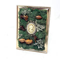 Cameo Brooch Mushroom Art