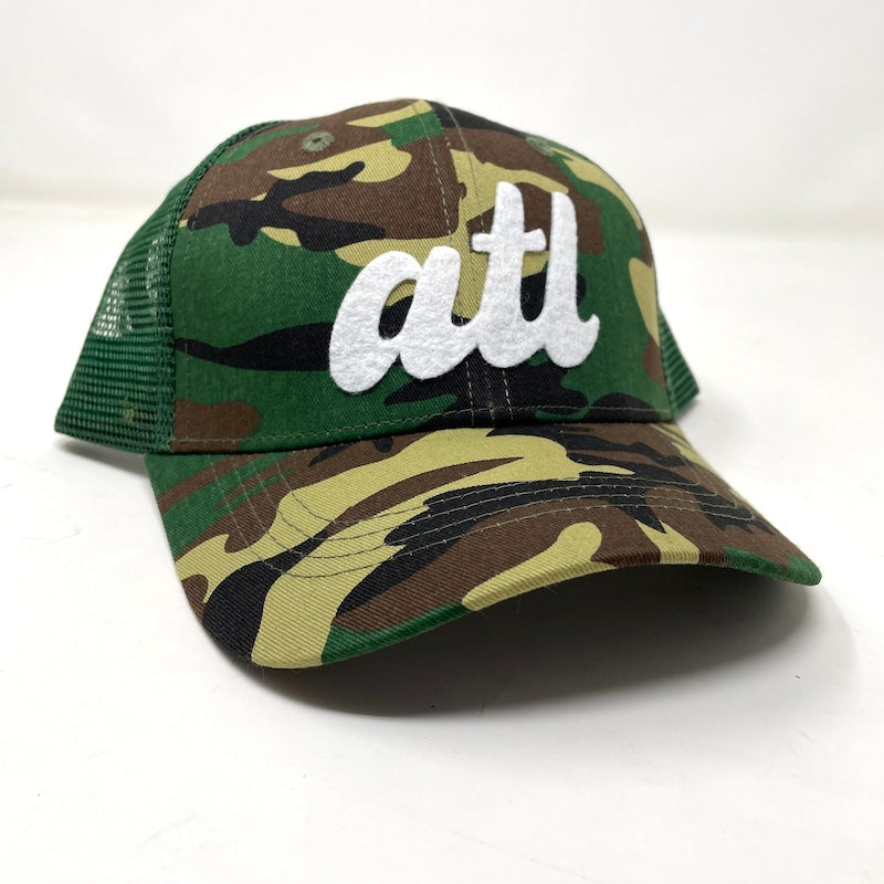 ATL Hat - Camo Trucker